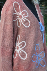 Embroidered Relaxed Cardi