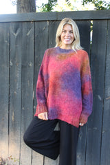 Hand Painted Cozy Sweater