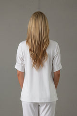 Embroidered Cafe Shirt