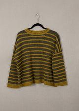 Mixed Media Isabella Sweater- Ivory