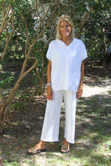 Tessa Pant- lightweight French terry