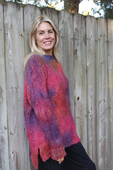 Hand Painted Cozy Sweater