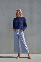 Tessa Pant- lightweight French terry