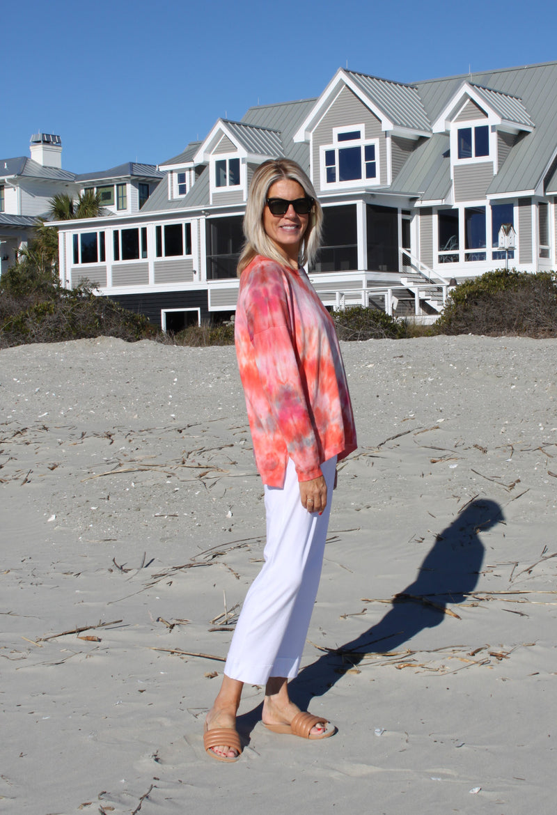 Lightweight Hand Painted Sweater